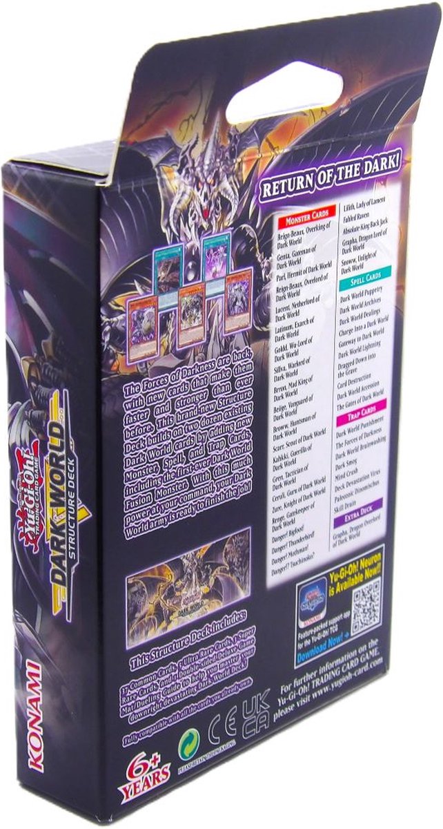 Yu-Gi-Oh! Dark World: Structure deck 1st edition Engels