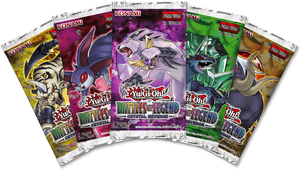 Yu-Gi-Oh! Booster Pack Battles of Legend: Crystal Revenge Booster pack