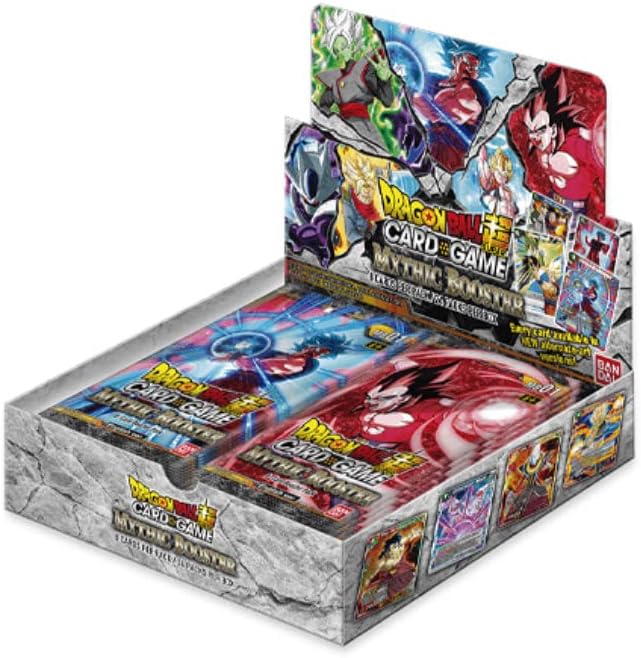 "Dragon Ball Super Mythic Booster Pack – verzamelkaart booster met iconische en krachtige reprints"