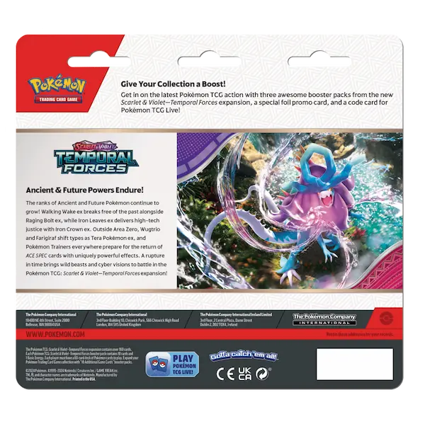 Pokémon Scarlet & Violet: Temporal Forces Blister Pack