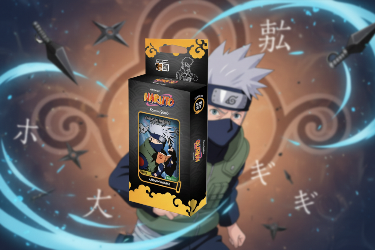Naruto TCG: Team Set Kakashi Hatake (2nd edition) pre order, Release 17 July.