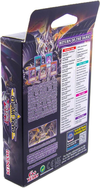 Yu-Gi-Oh! Dark World: Structure deck 1st edition Engels