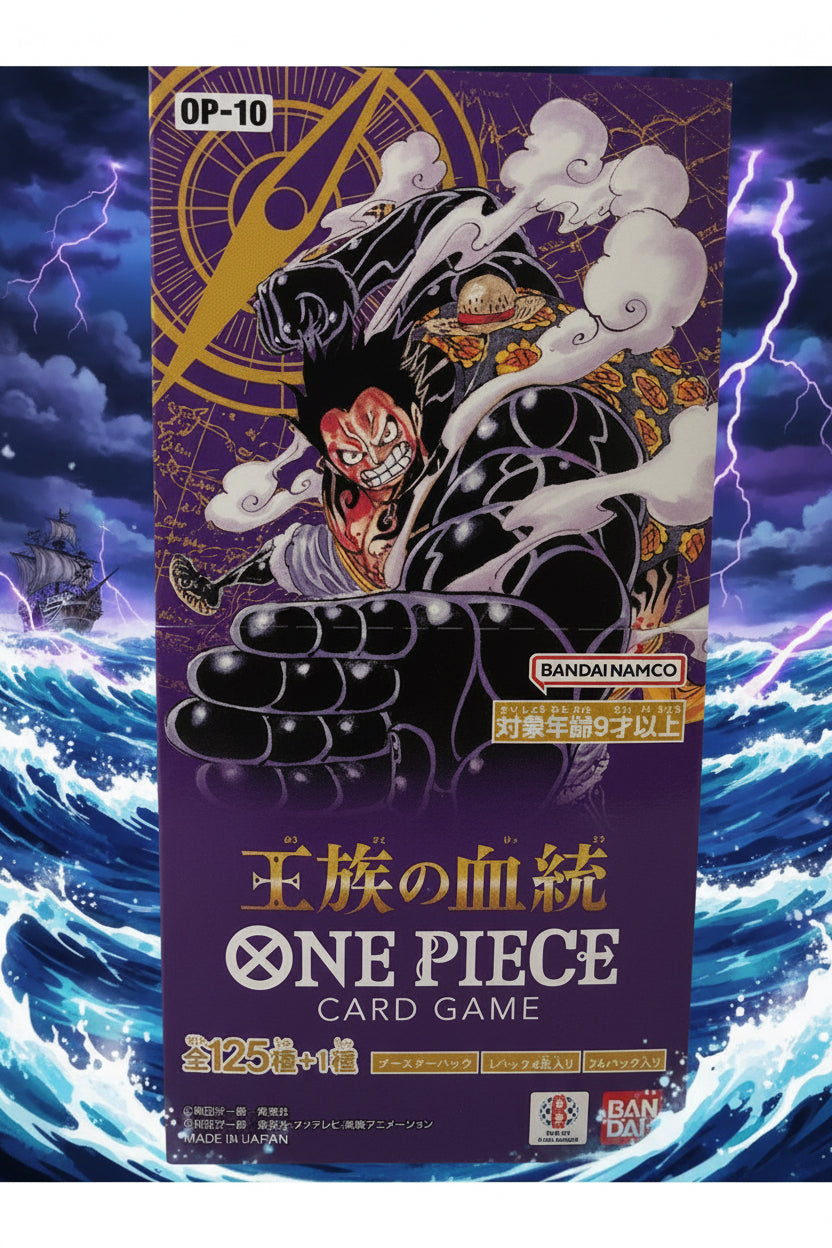 One Piece Japanese Booster Box Op-10