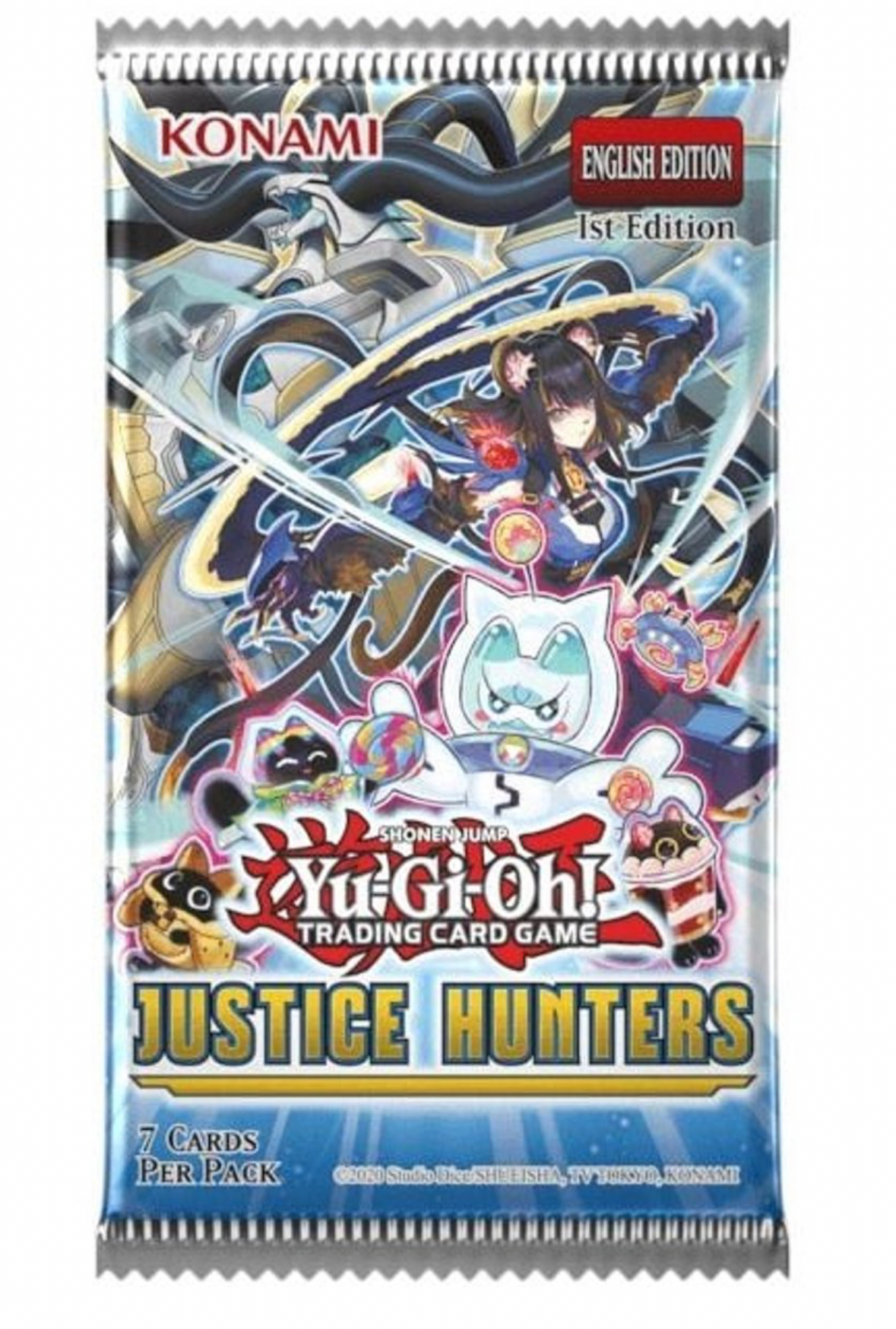 Yu-Gi-Oh Justice Hunters Booster Pack