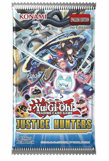 Yu-Gi-Oh Justice Hunters Booster Pack