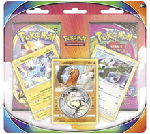 "Pokémon TCG 2 Pack Enhanced Blister featuring holo promo card of Tornadus, Thundurus, or Landorus with two booster packs in official English packaging."