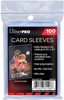 soft trading card sleeves